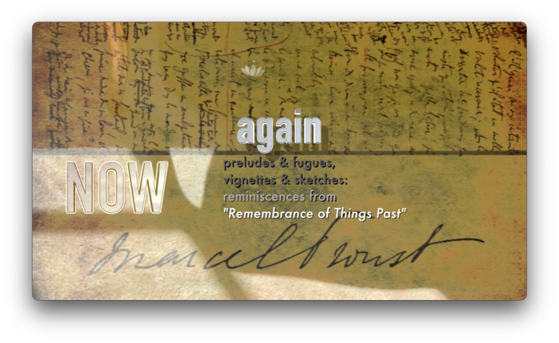 Now Again - TRAILER